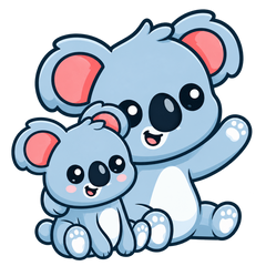 Look On Baby Koala